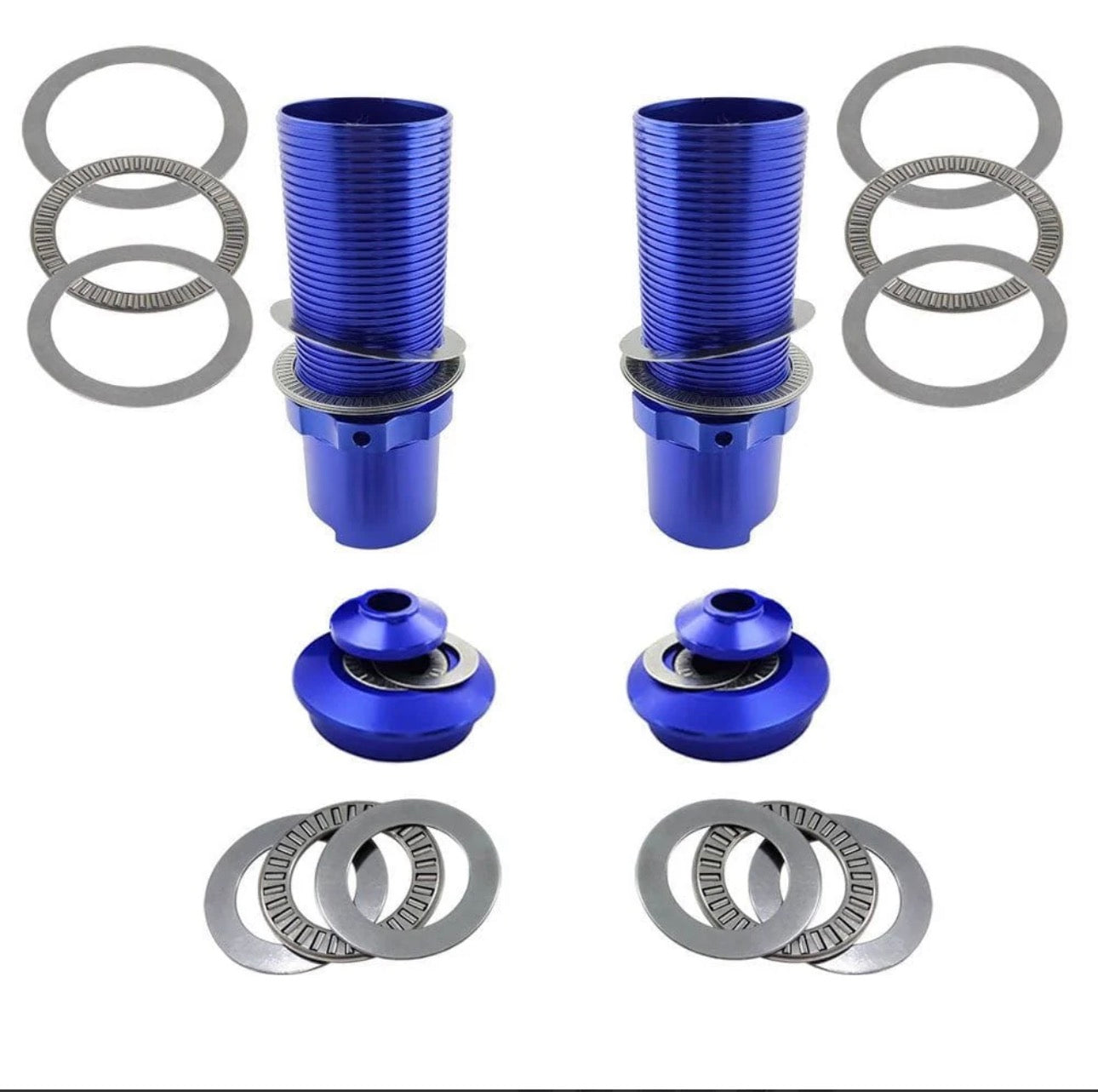 UPR HD Coil Over Thrust Bearing Upgrade Kit Package for 1 in Tops & 2.5 Spring Seats