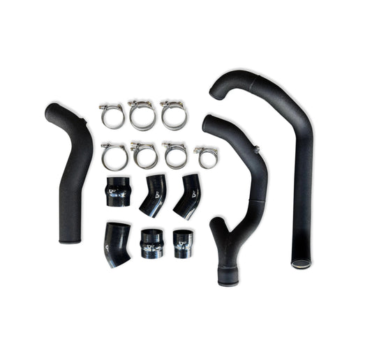 CVF Hot + Cold Aluminum Intercooler Pipe Kit (2021-2025 3.0L Ford Explorer ST W/O OEM BPV)
