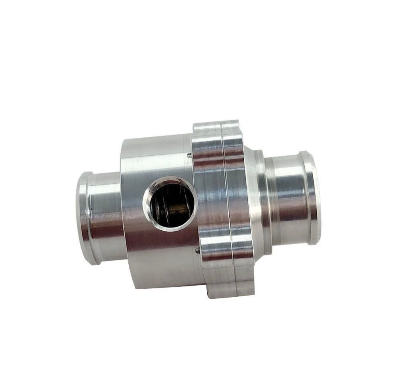 Billet Inline Thermostat Housing & Bypass Sensor Port 1.5" Hose (fits Ford Modular Coyote) UPR