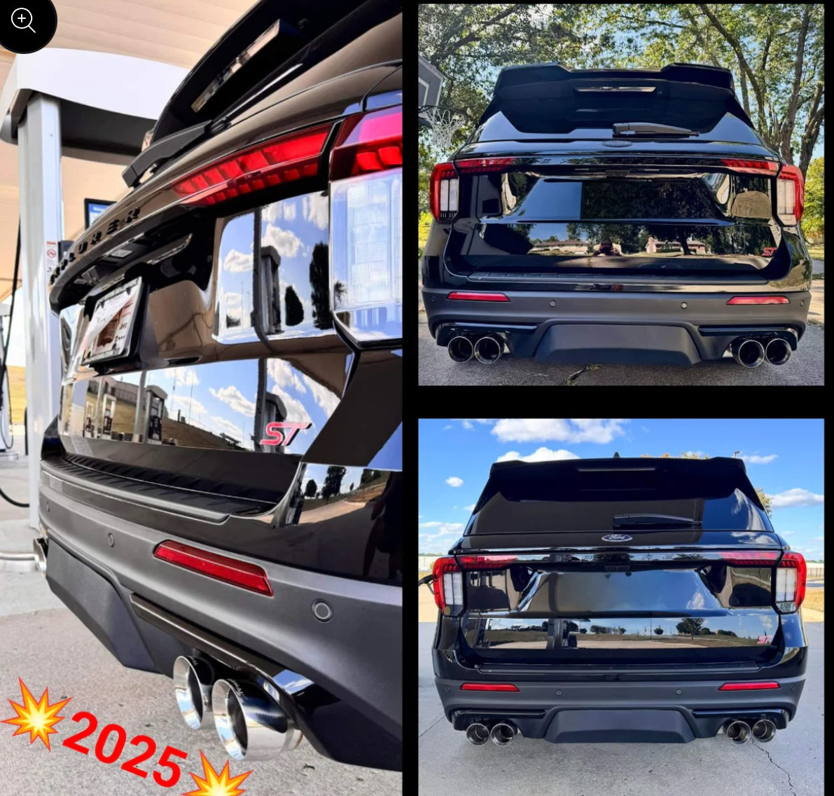Zues 3D 2020+ Ford Explorer ST Hitch Cover