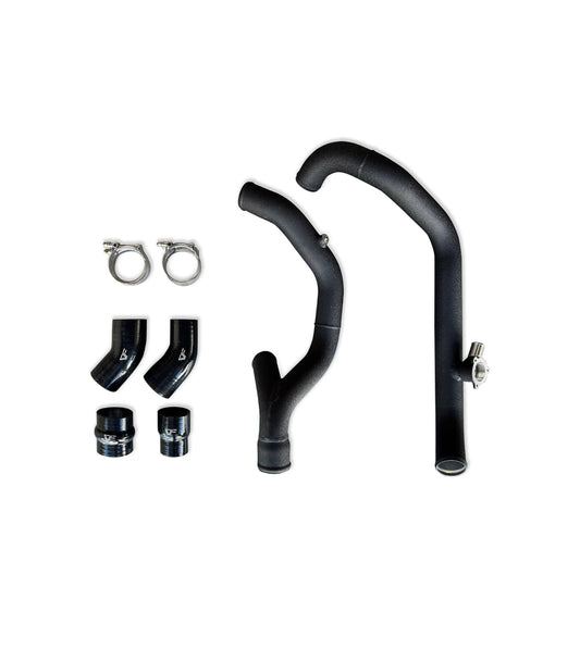 CVF Hot-Side Aluminum Intercooler Pipe Kit (2020-2021 3.0L Ford Explorer ST W/ OEM BPV)