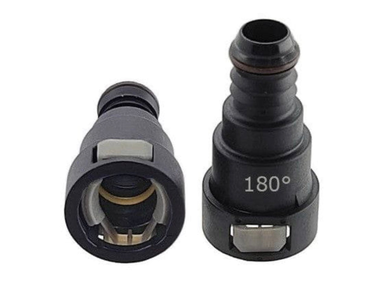 UPR Plug N Play PVC Snap Fitting Straight for Oil Catch Can 3/8 1/2 5/8