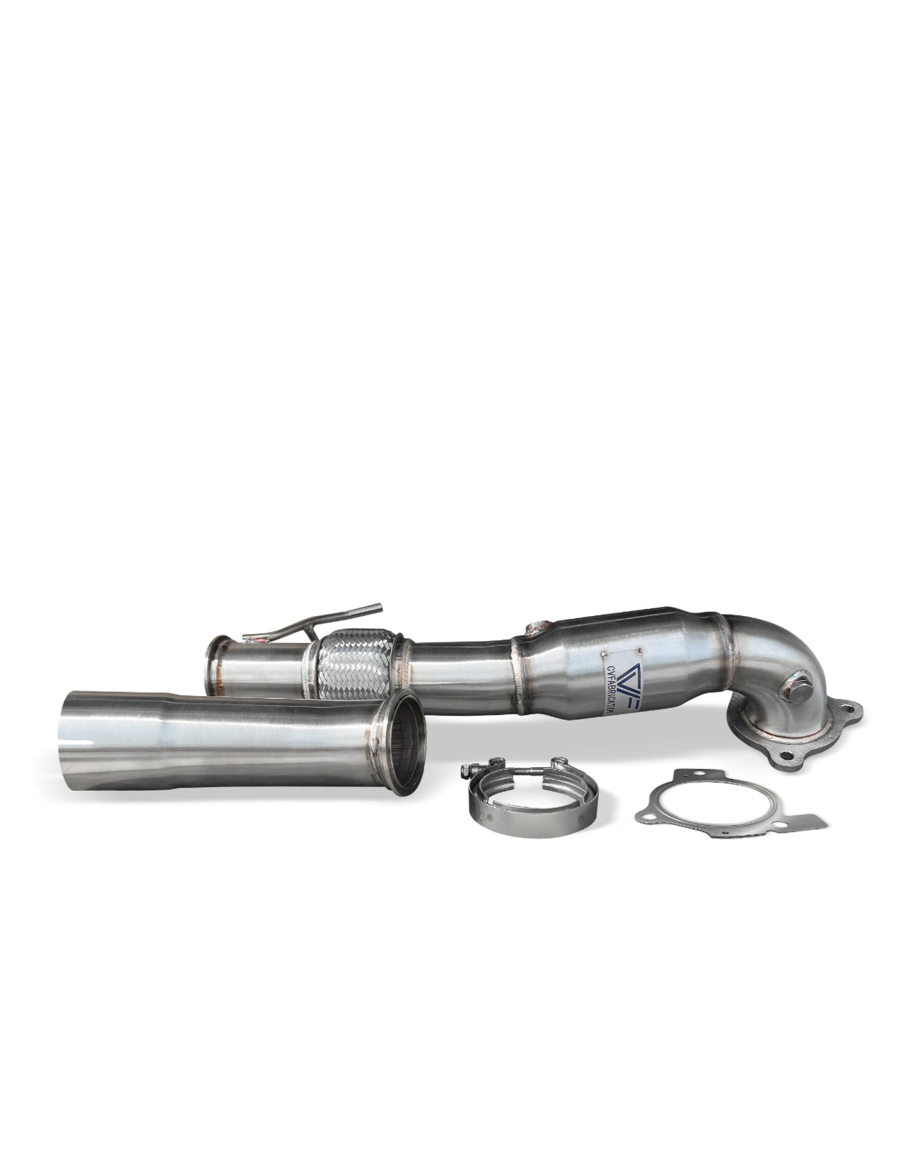 CVF 3" Stainless Steel Catted Downpipe (2022-2024 2.0L Ford Maverick; 2021-2025 2.0L Ford Bronco Sport; 2021-2022 2.0L Ford Escape)
