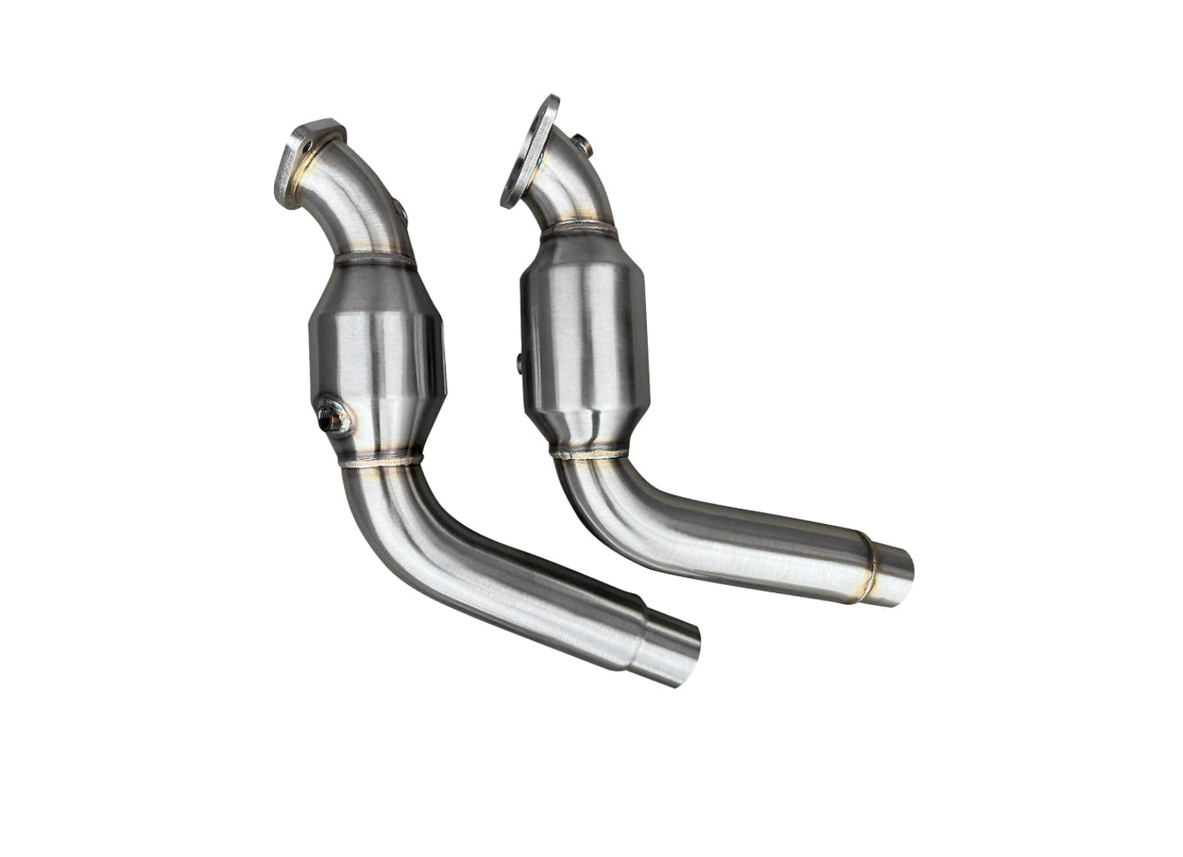 CVF Stainless Steel Catted Downpipes (2025 3.0L Ford Explorer ST)