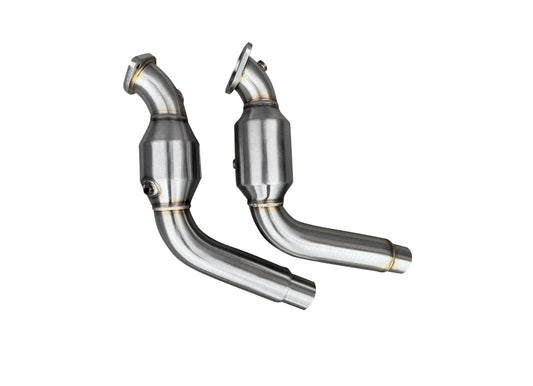 CVF Stainless Steel Catted Downpipes (2025 3.0L Ford Explorer ST)