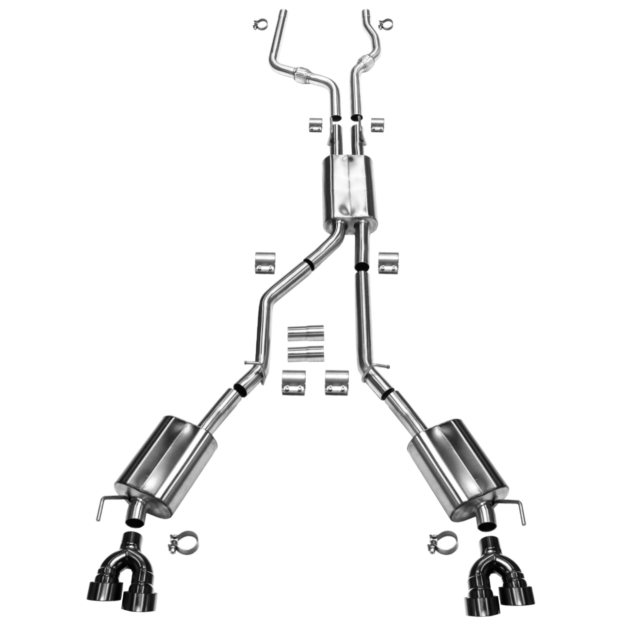 2020+ Explorer ST Thermal R&D 2.5”down pipe back Exhaust