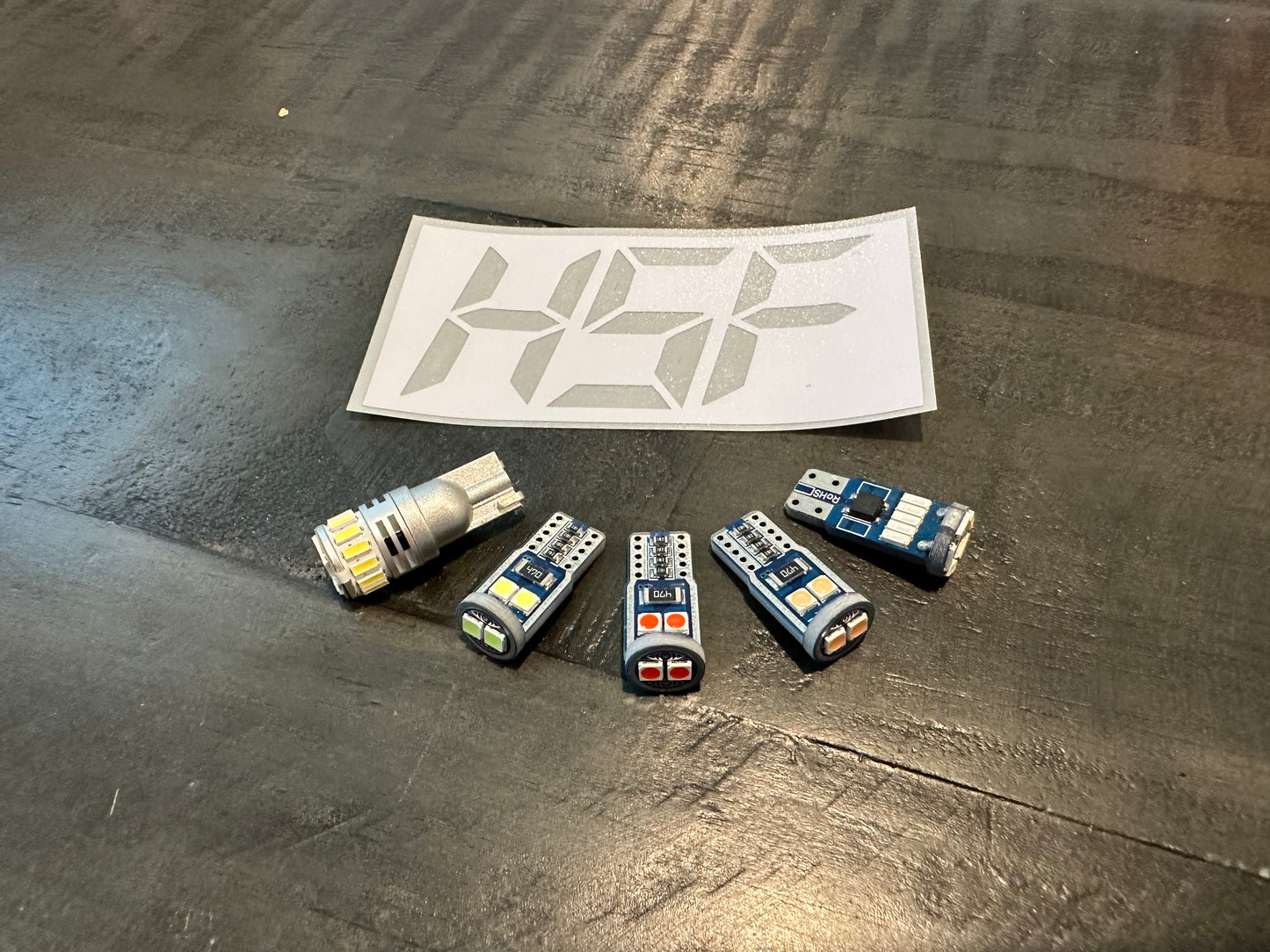 HSF LED T10 Bulbs(194,W5W,168,19261)