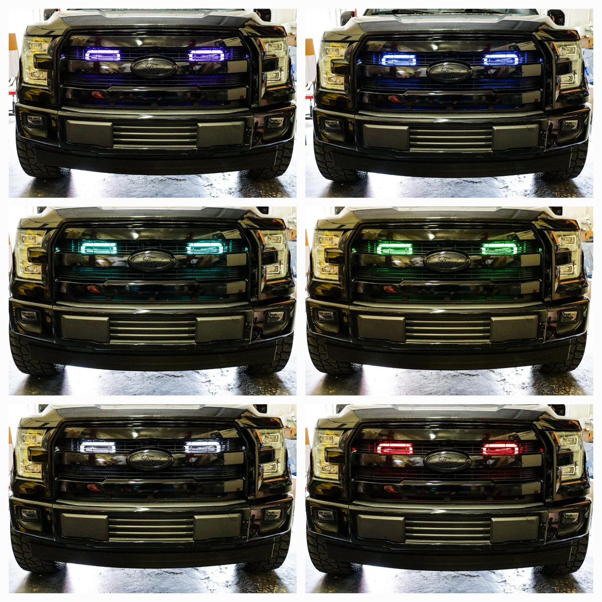 2015-2020 Ford F-150 and 2017-2022 Ford F-150 Raptor Dual/Quad BIG MOUTH "LIT KIT" Ram Air Intake Snorkels