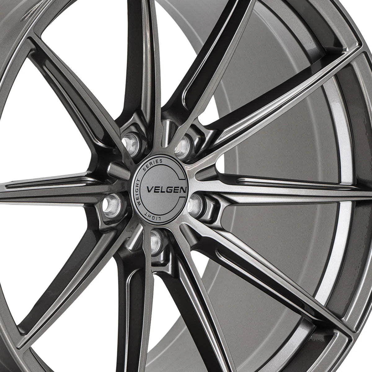 2015-2024 FORD MUSTANG VELGEN VF10 WHEEL SET (SET OF 4) - GLOSS GUNMETAL - 20X10/20X11