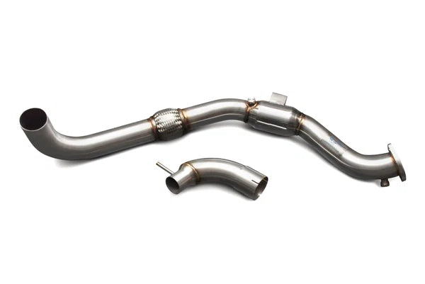 CVF 3" Stainless Steel Catted Downpipe (2015-2023 Ecoboost Mustang)