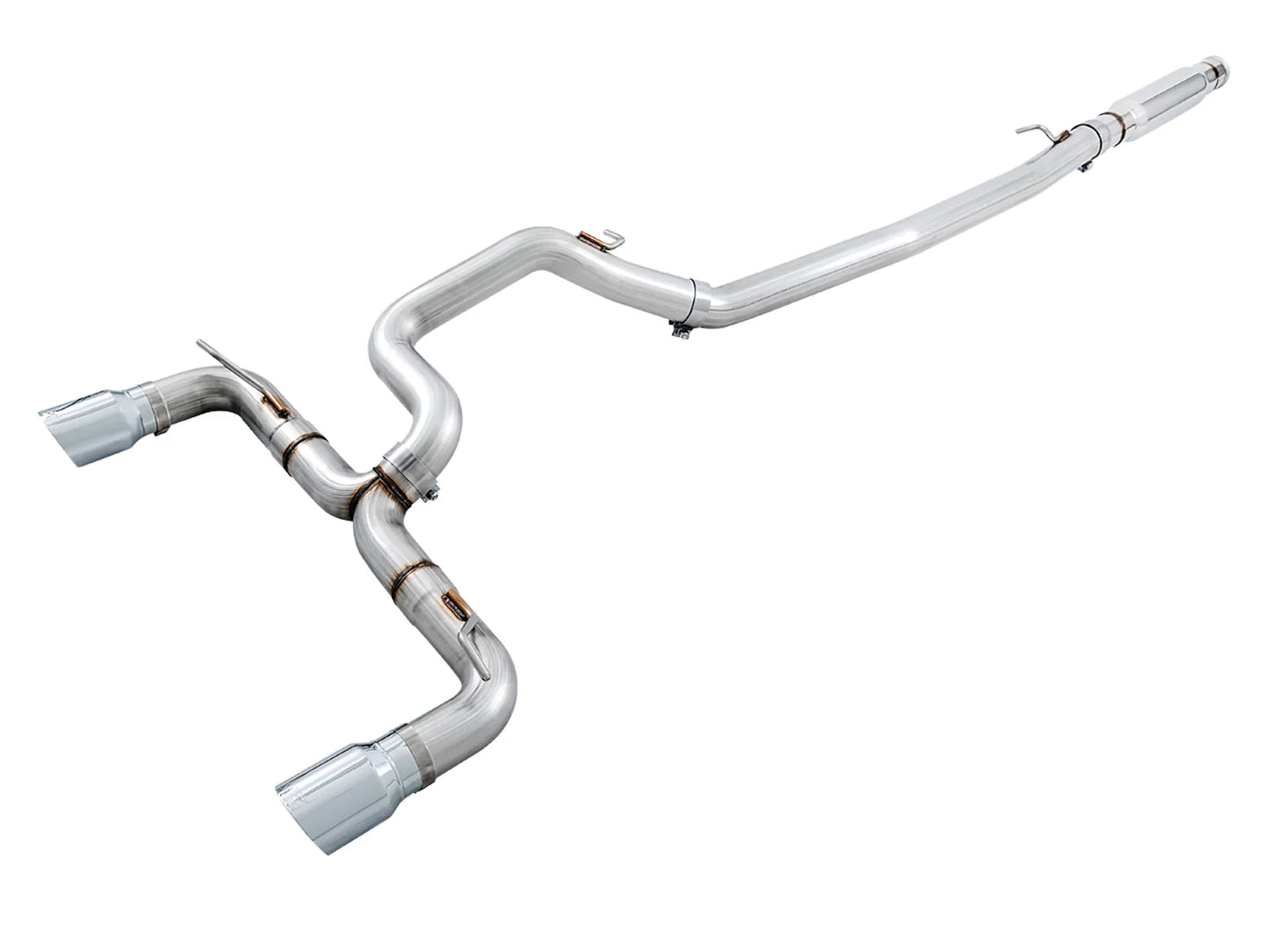 AWE Track Catback Exhaust 2016-2018 Ford Focus RS