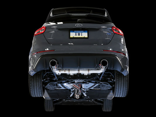 AWE Track Catback Exhaust 2016-2018 Ford Focus RS