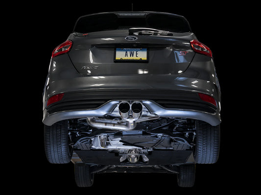 AWE Track Edition Catback Exhaust for 2013-2018 Ford Focus ST