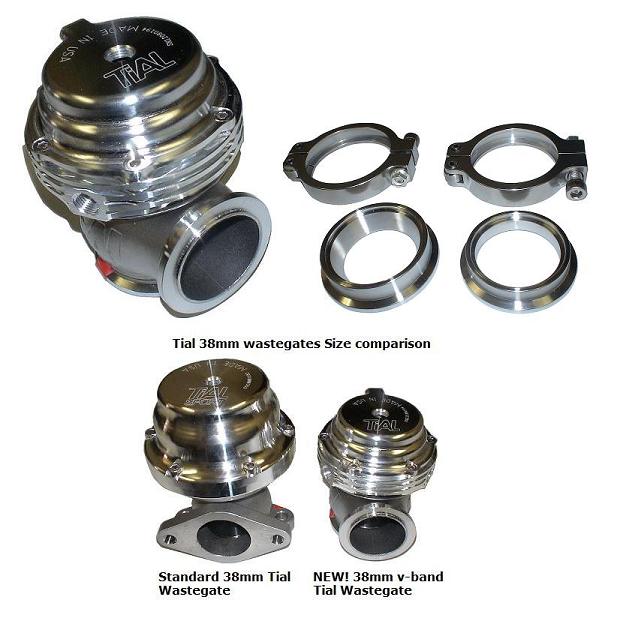 NEW! Tial MVS External Wastegate, V-banded 38mm