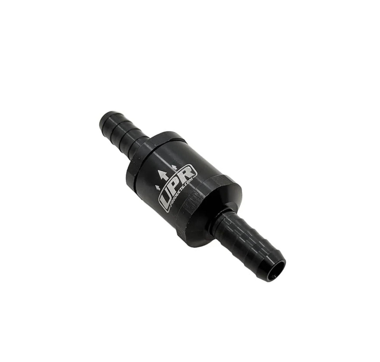 UPR Pro-Series™ 3/8 (11mm) Billet Check Valve - 0psi Cracking 0-100psi Operating Pressure 5044-01