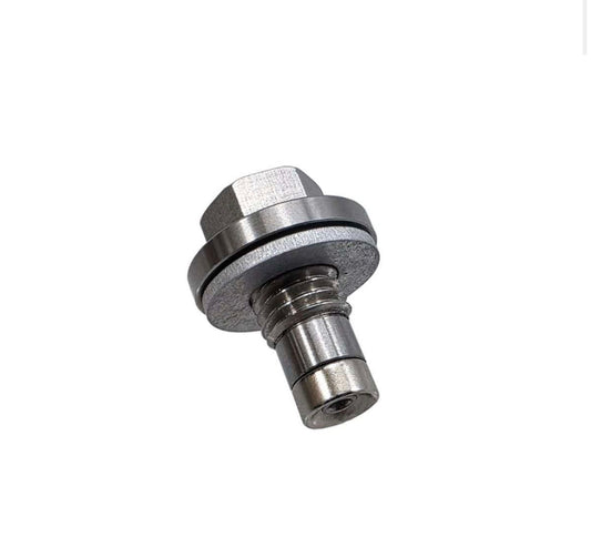 UPR M12-1.75 SS Magnetic Engine Oil Pan Drain Plug (fits Ford Chevrolet GMC Cadillac Buick LS Coyote)