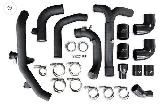 CVF Aluminum Intercooler Hot-Side + Cold-Side Piping Kit (2021-2025 Ford Bronco 2.7L; 2024 Ford Ranger 2.7L)