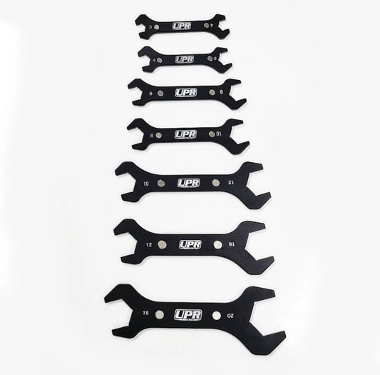 UPR 7075 Aluminum 7pc Magnetic AN Wrench Set - (Comparable to Steel in Strength)