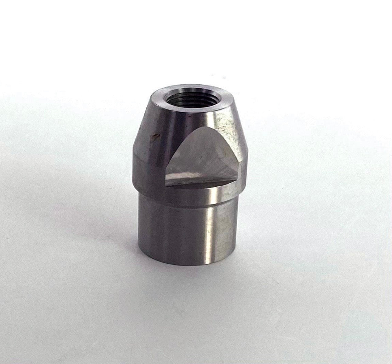 Tube End Adapter Weld Bung 3/4-16 Left Hand for 1-5/8" x .083" Tubing