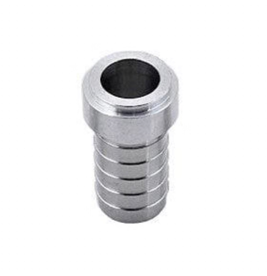3/4" Barb Weld Bung Aluminum Stepped