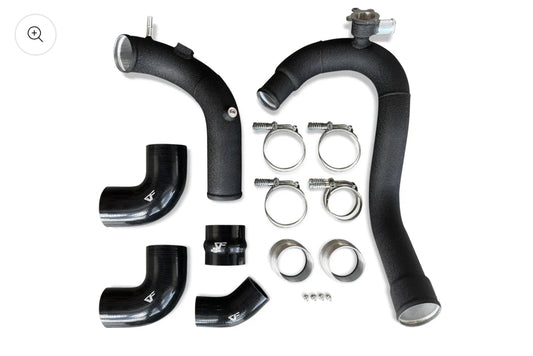 CVF Aluminum Intercooler Hot-Side + Cold-Side Piping Kit (2021-2025 Ford Bronco 2.3L; 2024 Ford Ranger 2.3L)