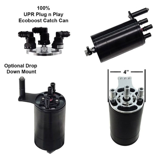 4in MEGA Oil Catch Can Plug N Play™ You Built It DIY catch can kit
