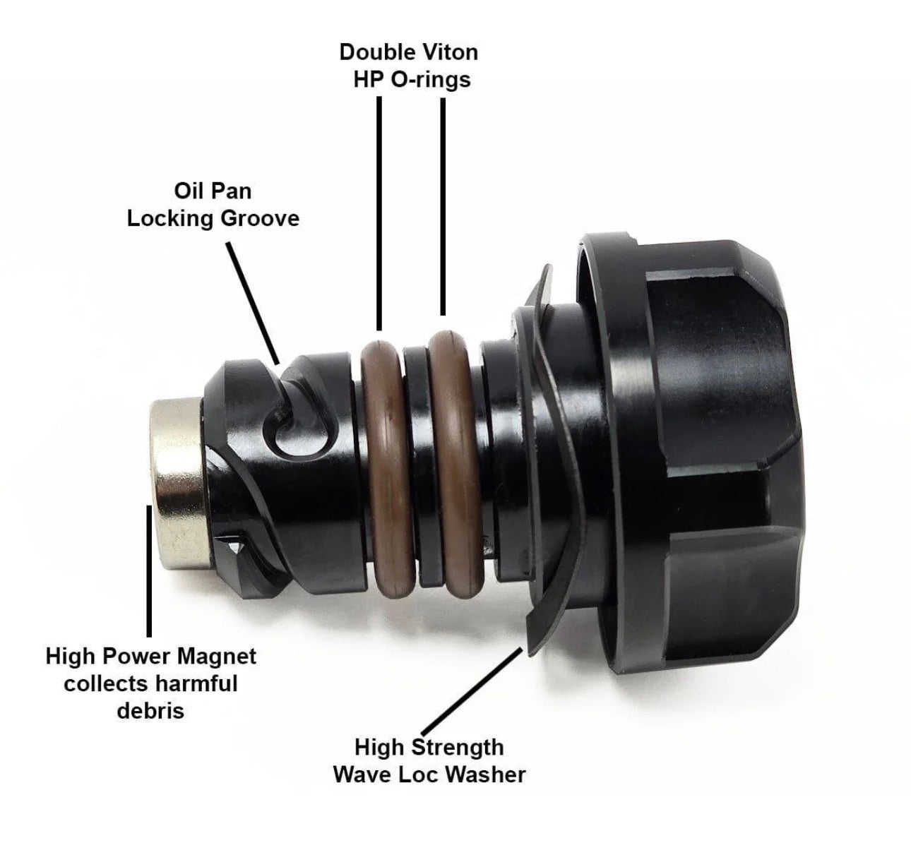 UPR Oil Drain Plug (fits Ford Mustang F150 Raptor Edge Explorer Bronco)