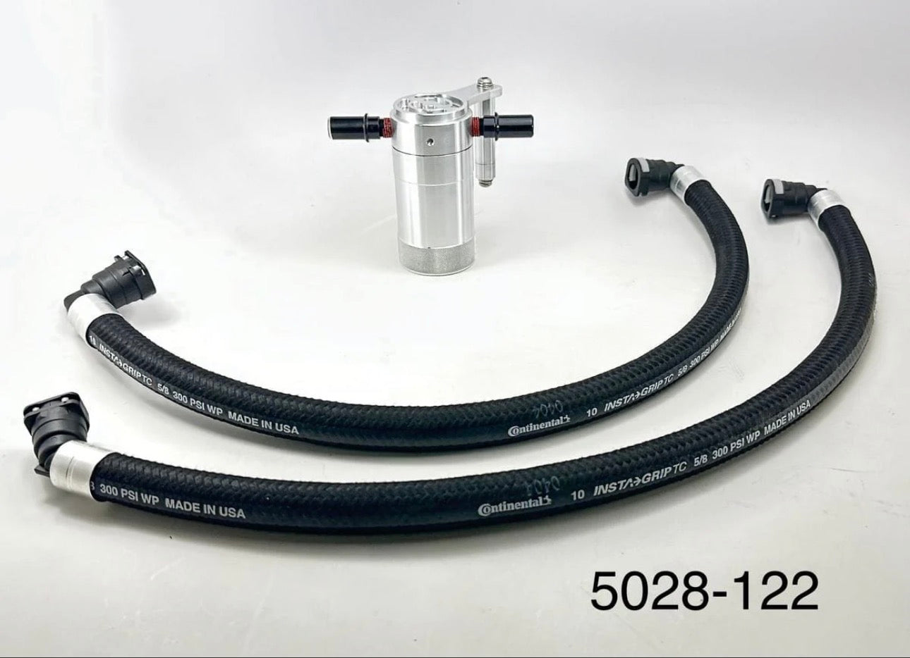 Plug N Play™ SC Oil Catch Can Separator (fits 2011-2021 Ford F150 5.0, 6.2 & Ecoboost)