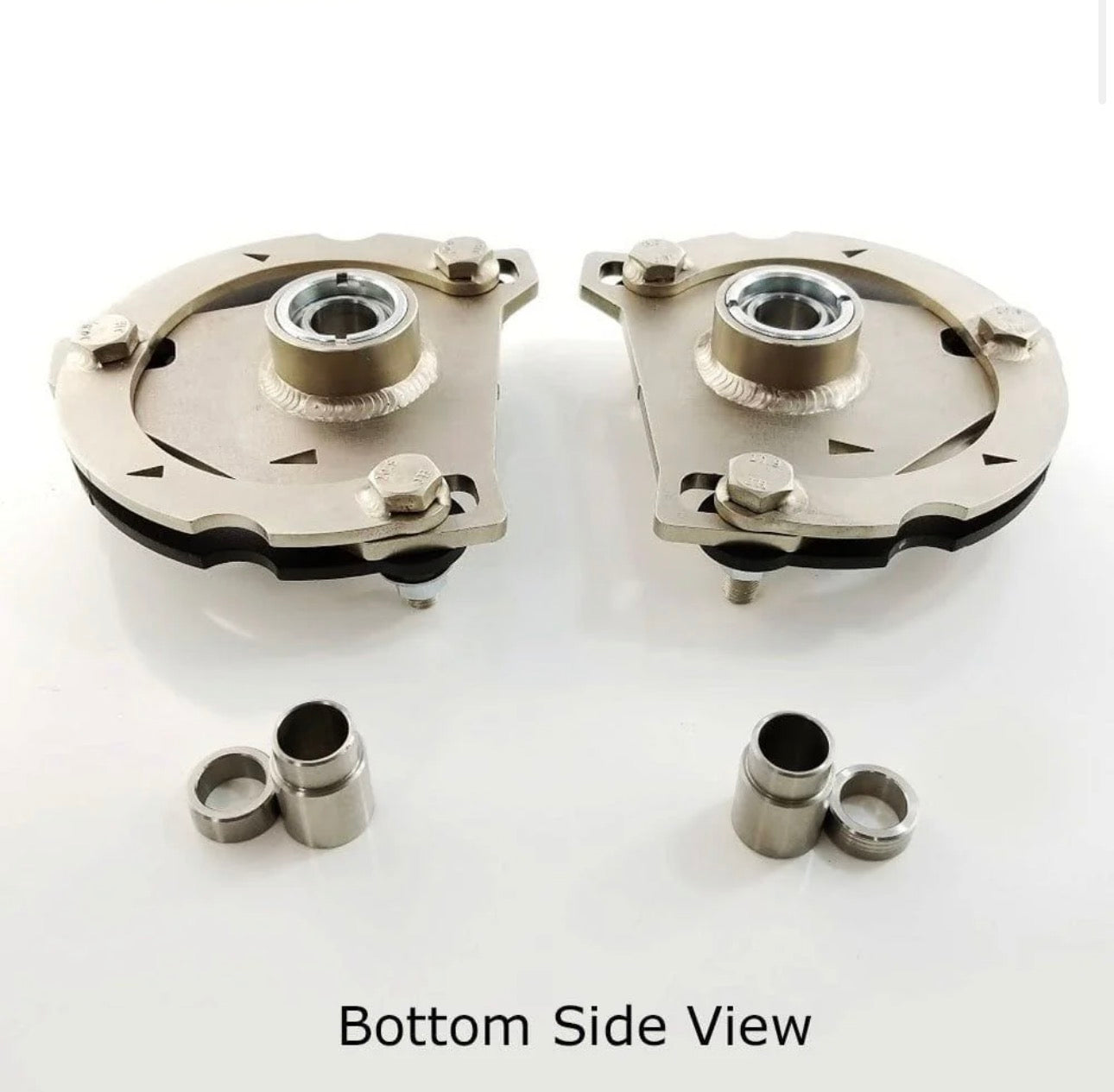 Caster Camber Plates for Viking Struts (HD Grade 50 Steel) (fits 15-26 Ford Mustang S550 S650) UPR