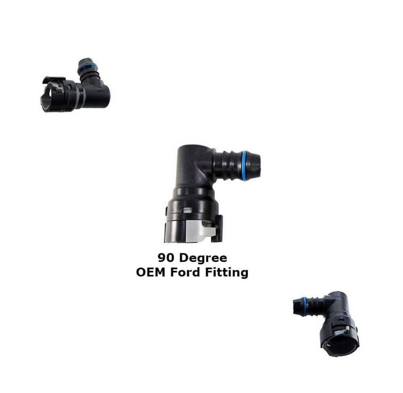 OEM Style PCV Snap Fitting 90* Angle for Oil Catch Can 5/8 x 15.82 mm
