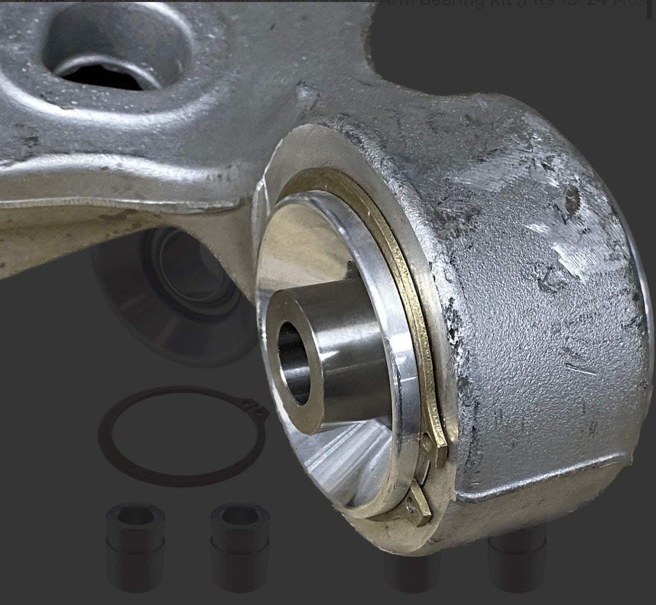 Rear Lower Control Arm Bearing Kit (fits 15-24 Mustang S550 S650) UPR