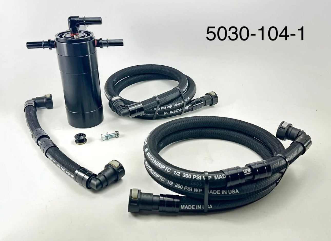 Plug N Play™ Dual Valve Oil Catch Can Separator (fits 15-23 Mustang 2.3 Ecoboost) UPR