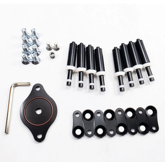 Coyote Billet Direct Injection Block Off Kit DI Delete (fits 18-26 Mustang F150) UPR