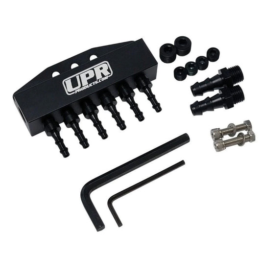 UPR Universal Billet 8 Port Vacuum Block Manifold