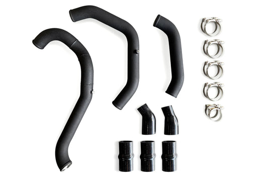 CVF Aluminum Intercooler Hot-side + Cold-side Piping Kit (2017-2020 Ford F-150 3.5L/Raptor EcoBoost)