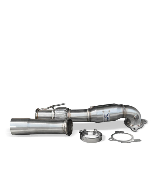 CVF 3" Stainless Steel Catted Downpipe (2022-2024 2.0L Ford Maverick; 2021-2025 2.0L Ford Bronco Sport; 2021-2022 2.0L Ford Escape)