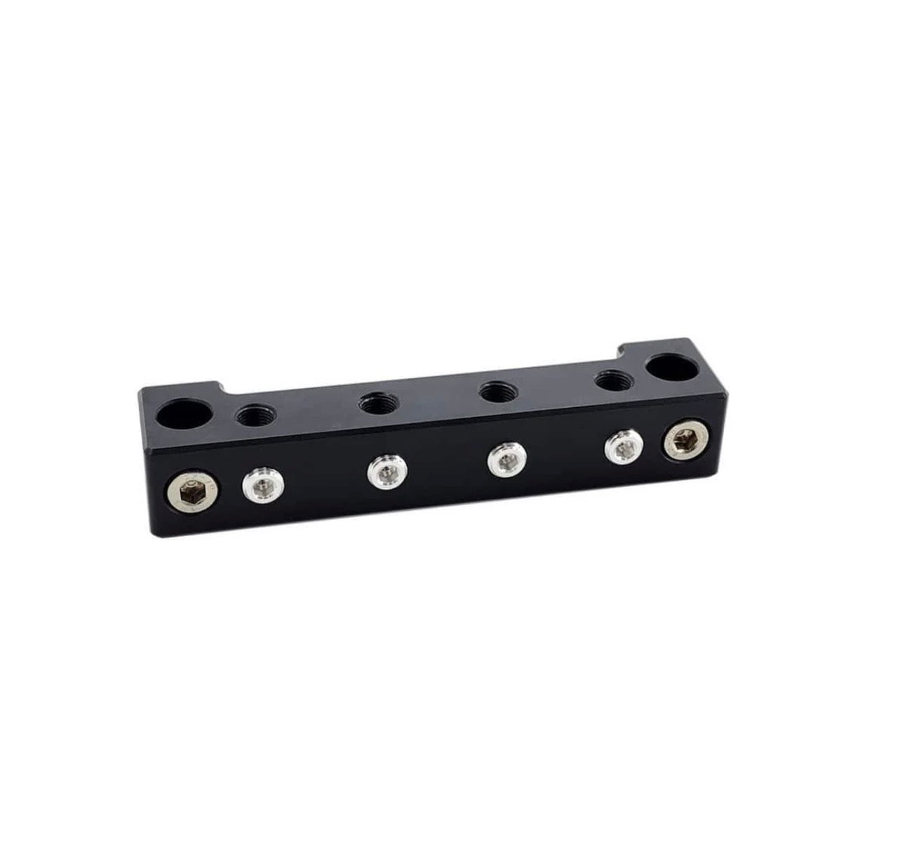UPR 1/8 NPT Sensor Distribution Block Aluminum Black