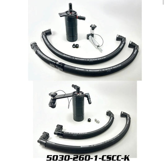 Plug N Play™ Oil Catch Can (fits 18-23 Mustang GT w/ Roush Supercharger) UPR