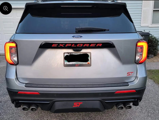 Zues 3D 2020+ Ford Explorer ST Hitch Cover