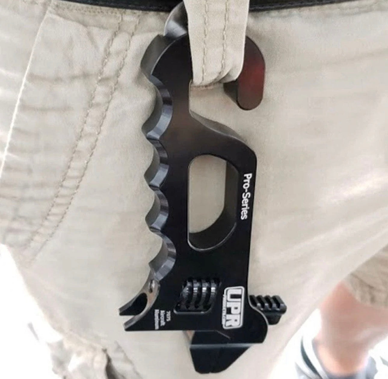 UPR 7075 Billet Adjustable -16 AN Wrench with Dual DZUS Multi-Tool Pit Wrench