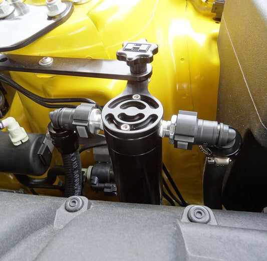 Plug N Play™ Clean Side Oil Catch Can (fits 15-23 Mustang 2.3 Ecoboost) UPR