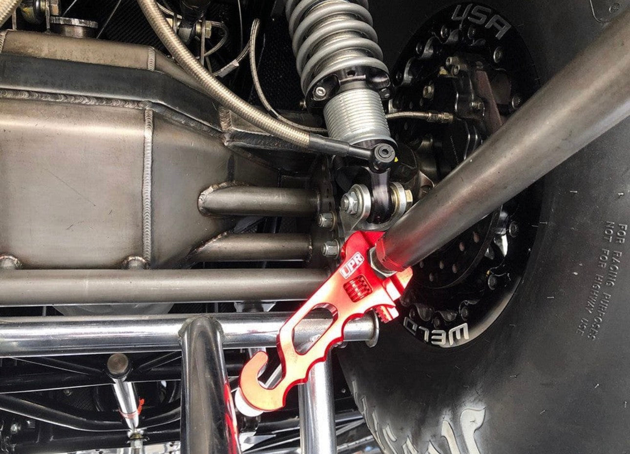 UPR 7075 Billet Adjustable -16 AN Wrench with Dual DZUS Multi-Tool Pit Wrench