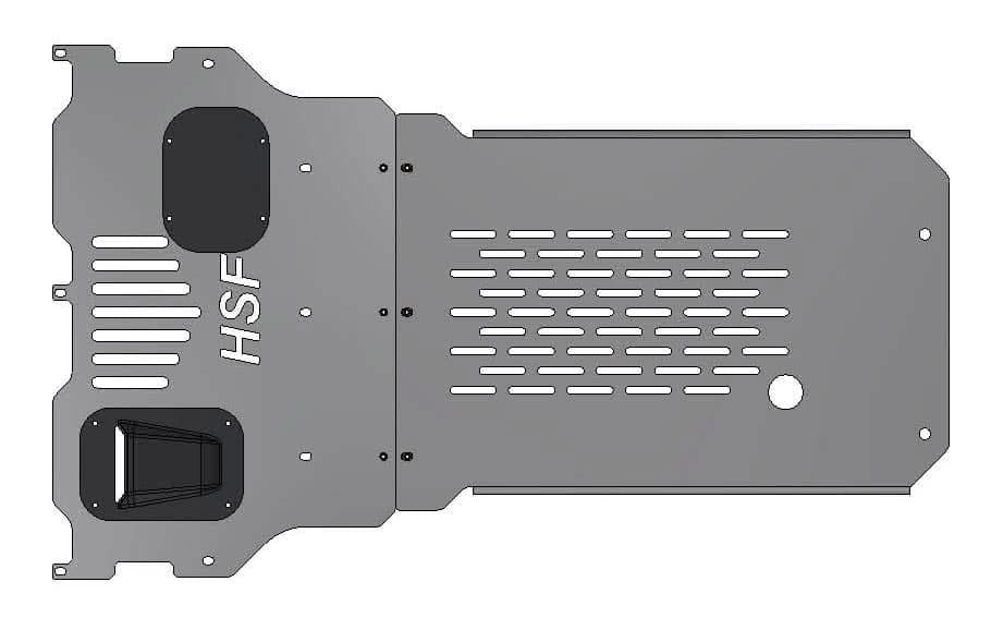 HSF 2020-2025 Explorer ST Under Trays
