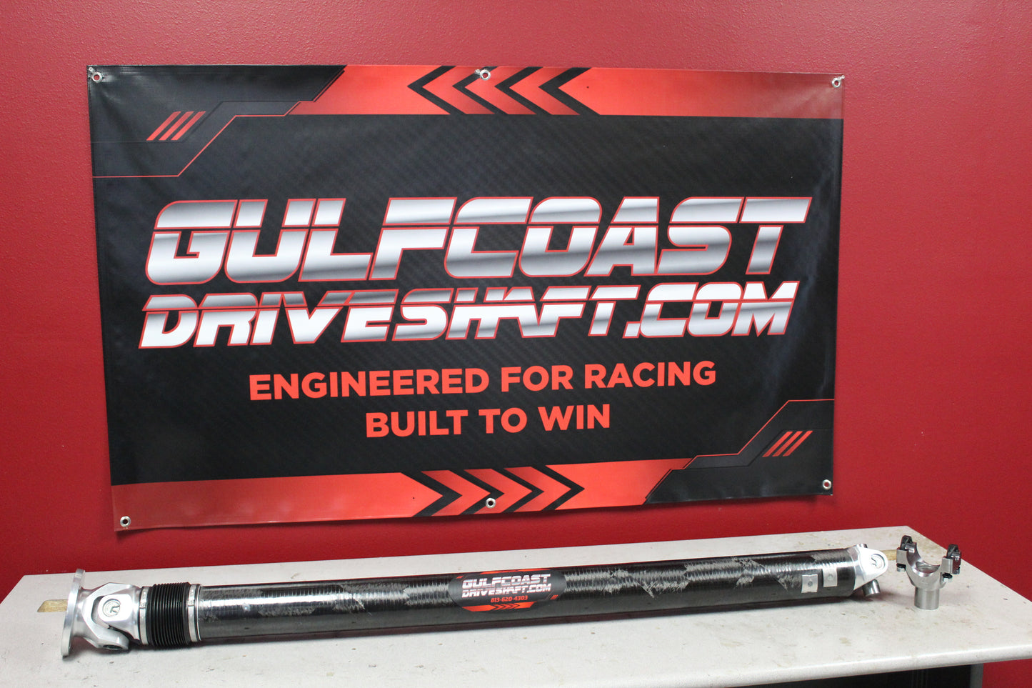 Gulfcoast One Piece Carbon Fiber Drive Shaft