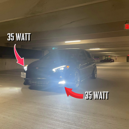 HSF Focus ST1 Low Beam Bulbs (2013-2018 Ford Focus ST)