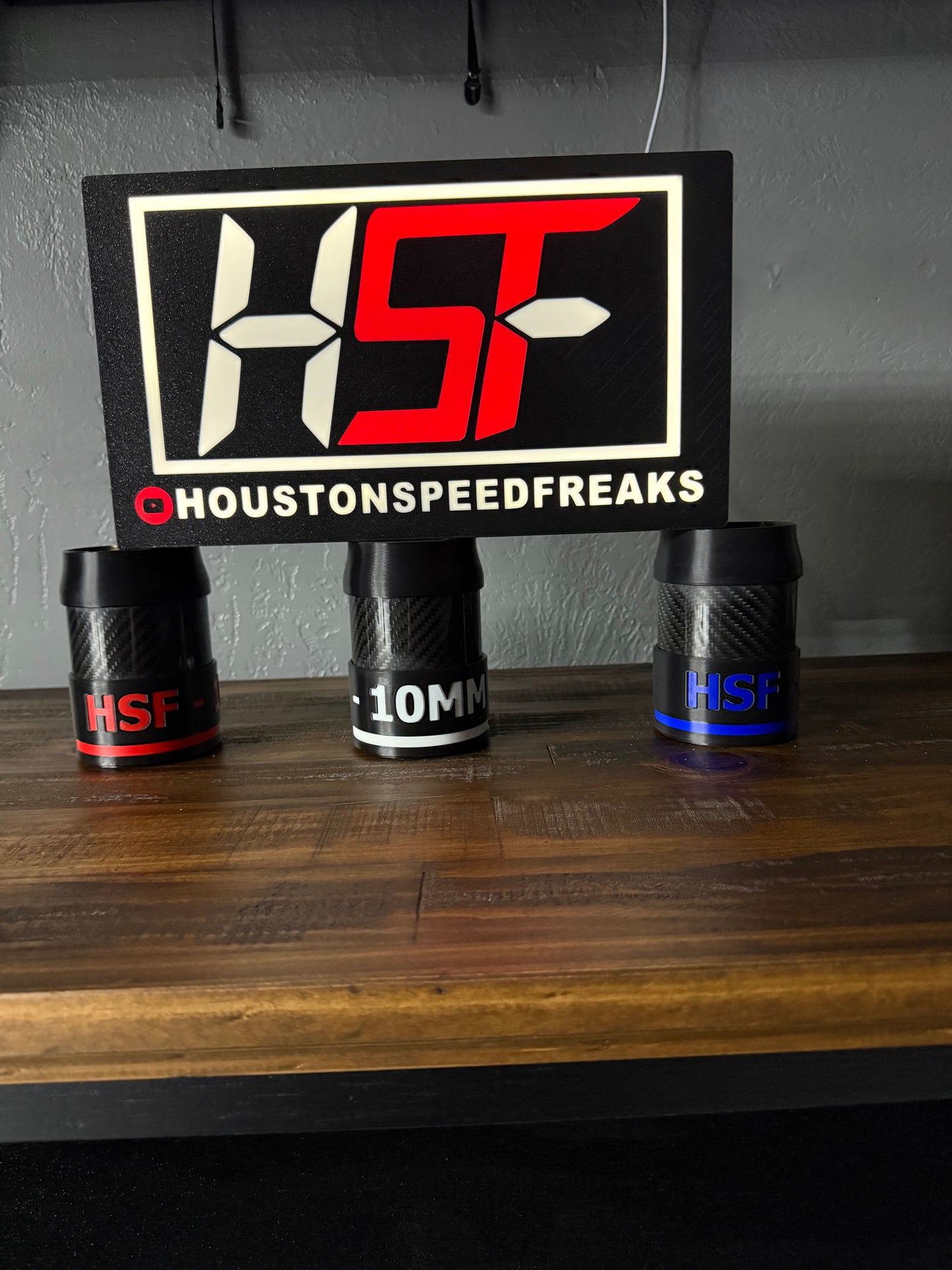 HSF Carbon Fiber Koozies