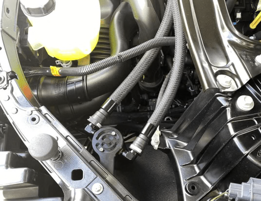 Plug N Play™ Dual Valve Oil Catch Can With ECSS (Fits 20-26 Explorer ST Ecoboost 3.0) UPR