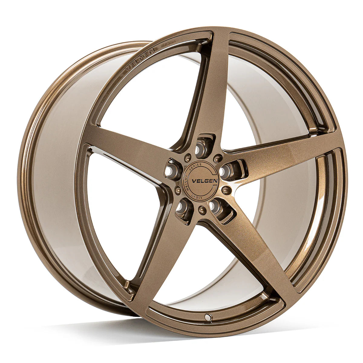 2005+ FORD MUSTANG VELGEN CLASSIC5 V2 WHEEL SET (SET OF 4) - GLOSS BRONZE - 20X9.5/20X10.5
