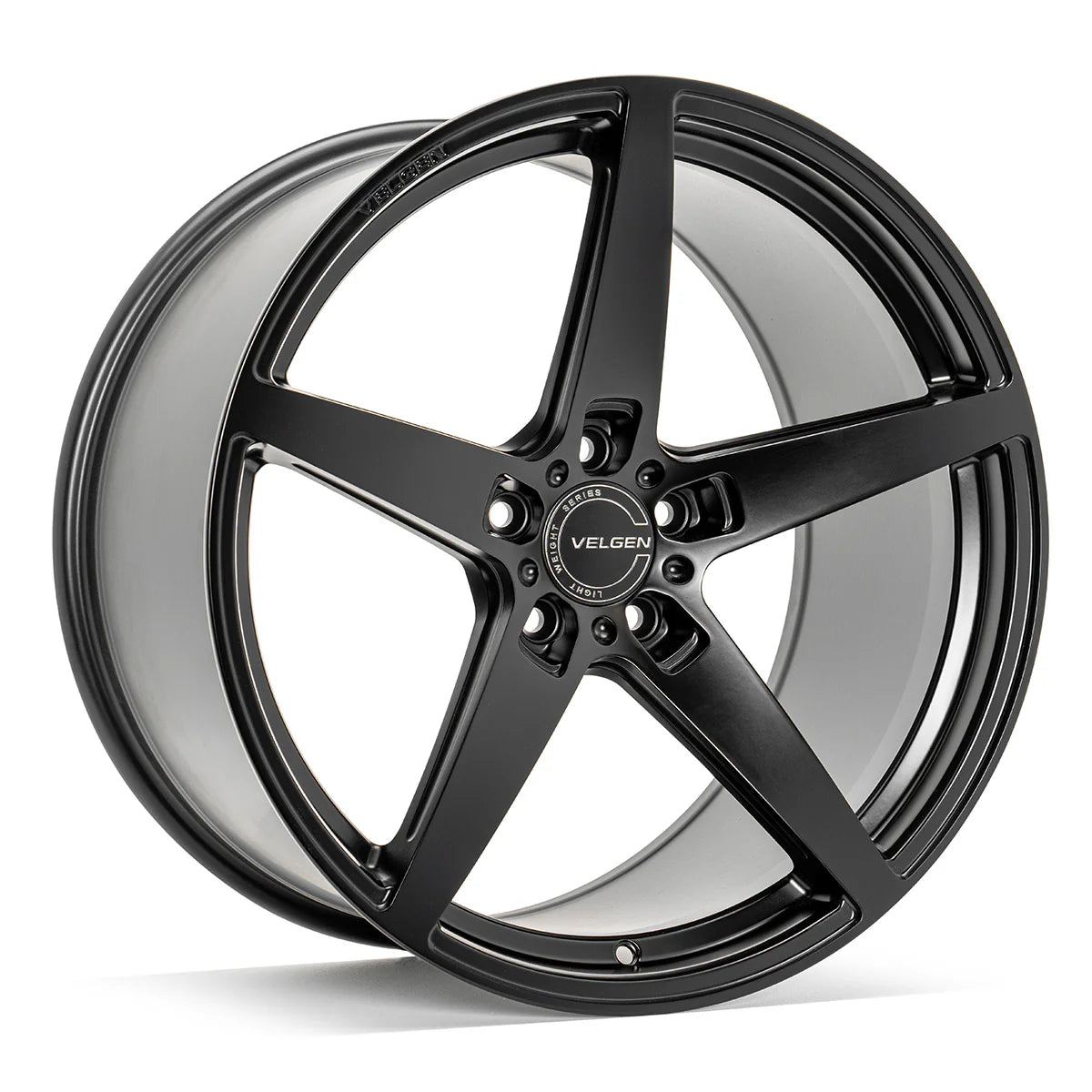 2015-2024 FORD MUSTANG VELGEN CLASSIC5 V2 WHEEL SET (SET OF 4) - SATIN BLACK - 20X10/20X11
