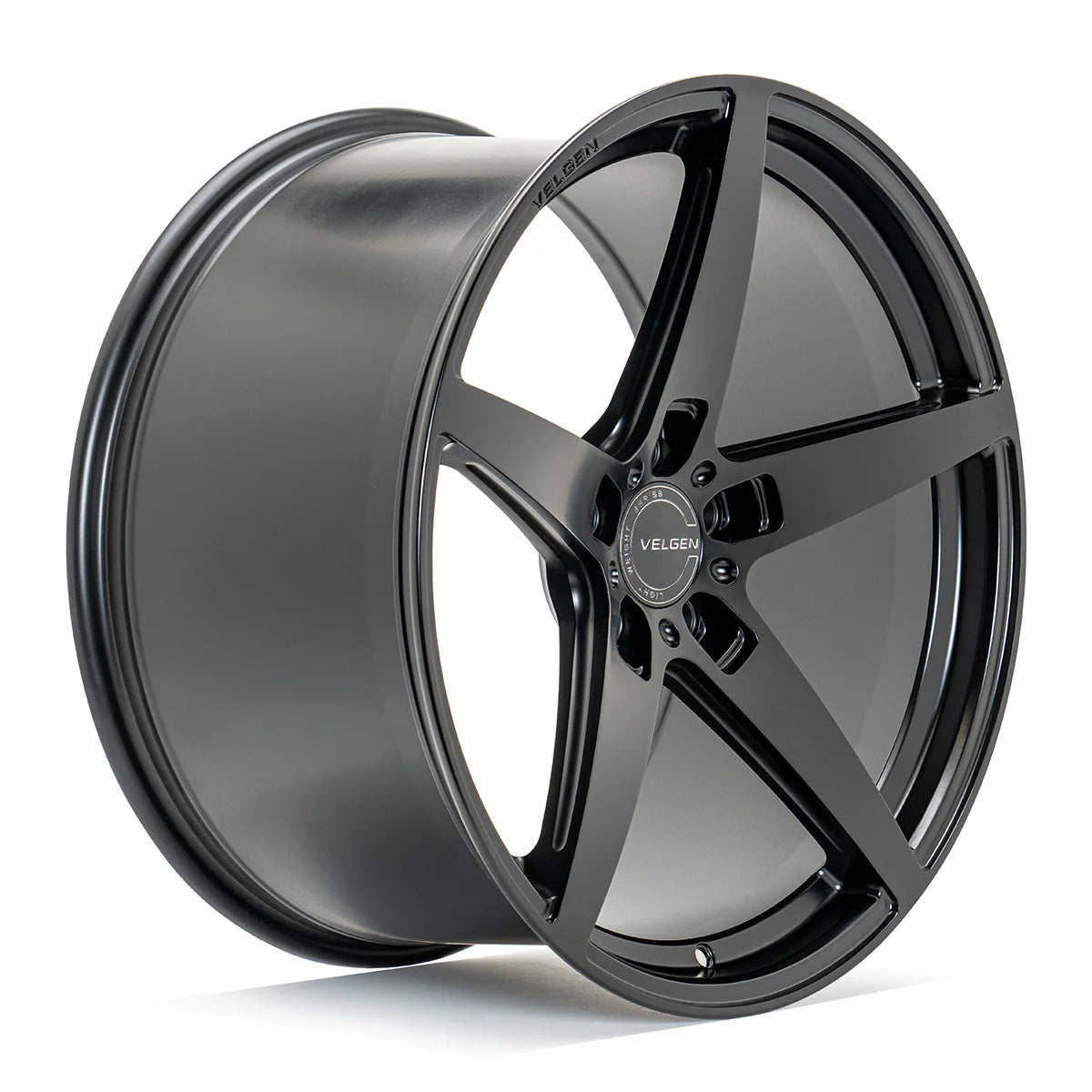 2015-2024 FORD MUSTANG VELGEN CLASSIC5 V2 WHEEL SET (SET OF 4) - SATIN BLACK - 20X10/20X11